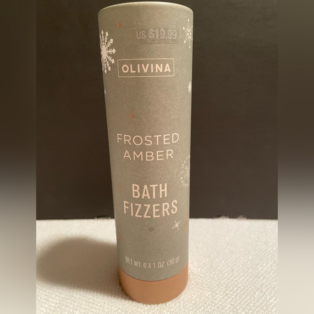 Bath Fizzers by Olivina. New in package.